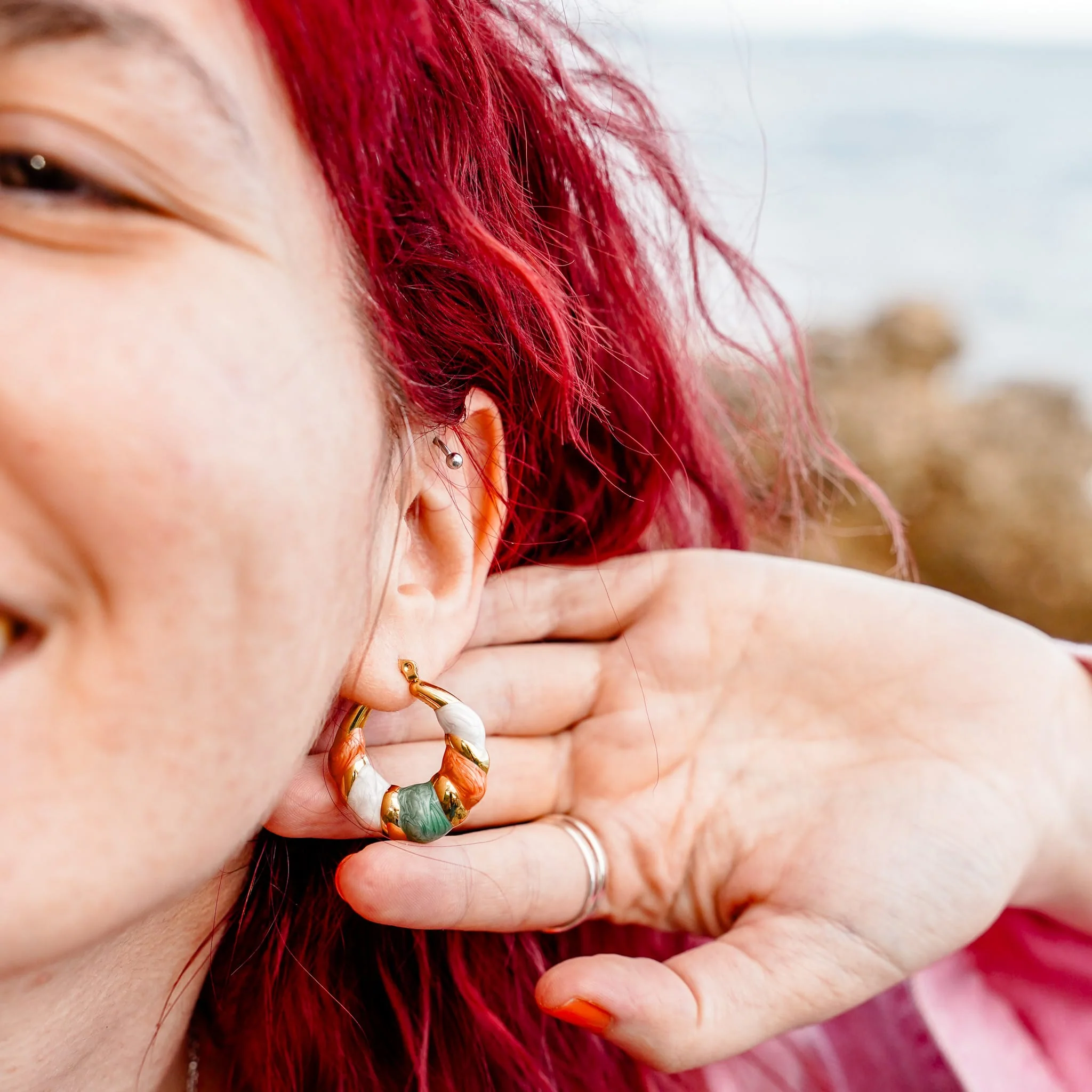 Earthy Pop Earrings - Image 2