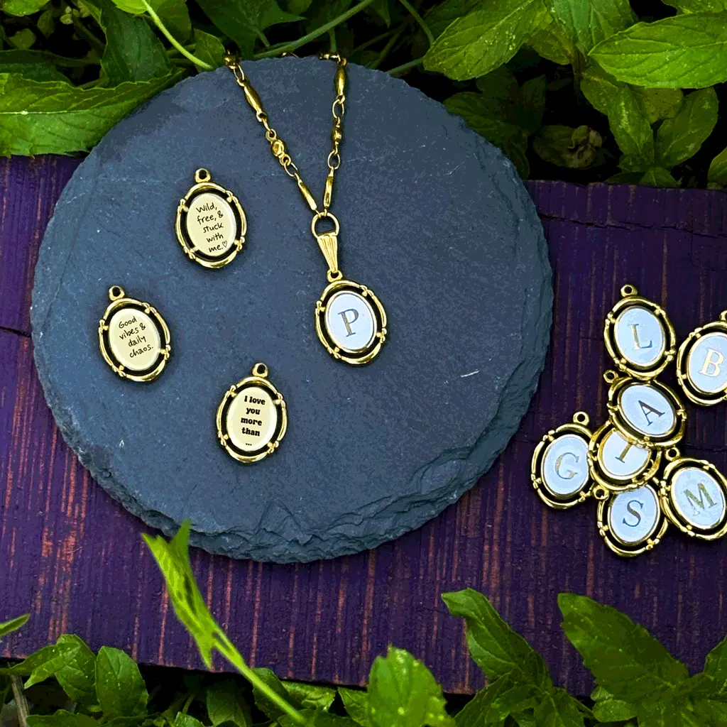 Engravable Secret Message Necklace