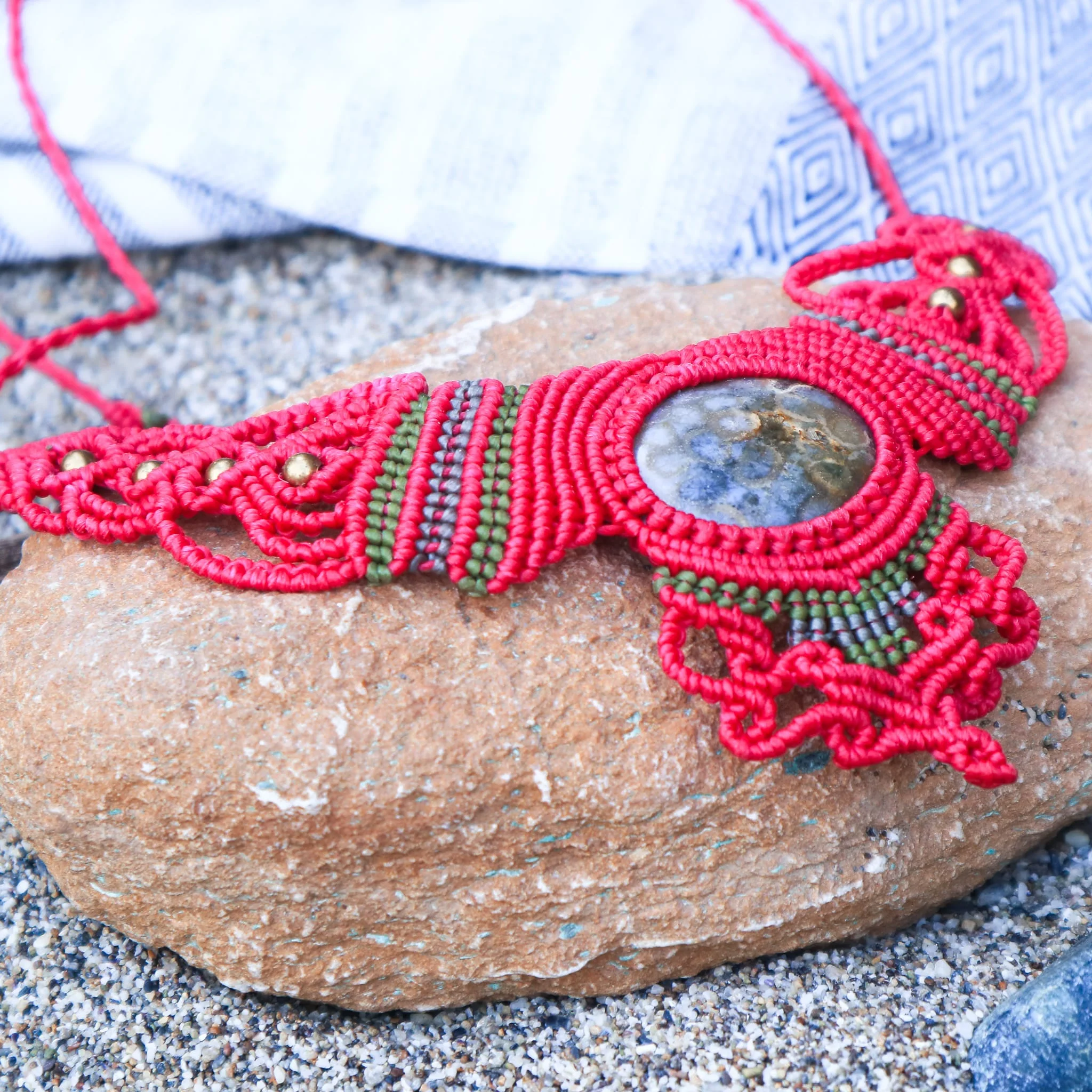 Hot Pink Necklace - Image 3