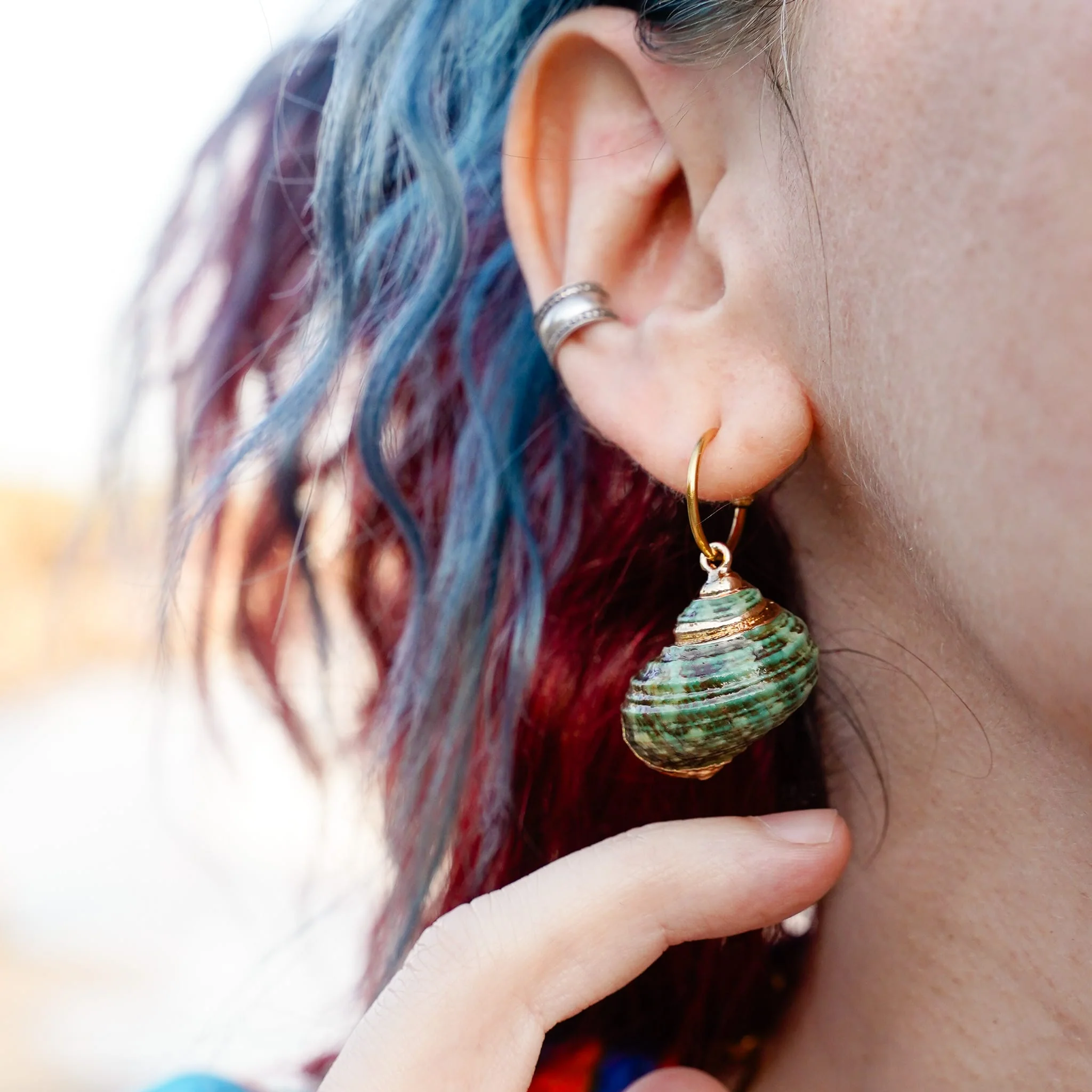 Mossy Shore Earrings - Image 3