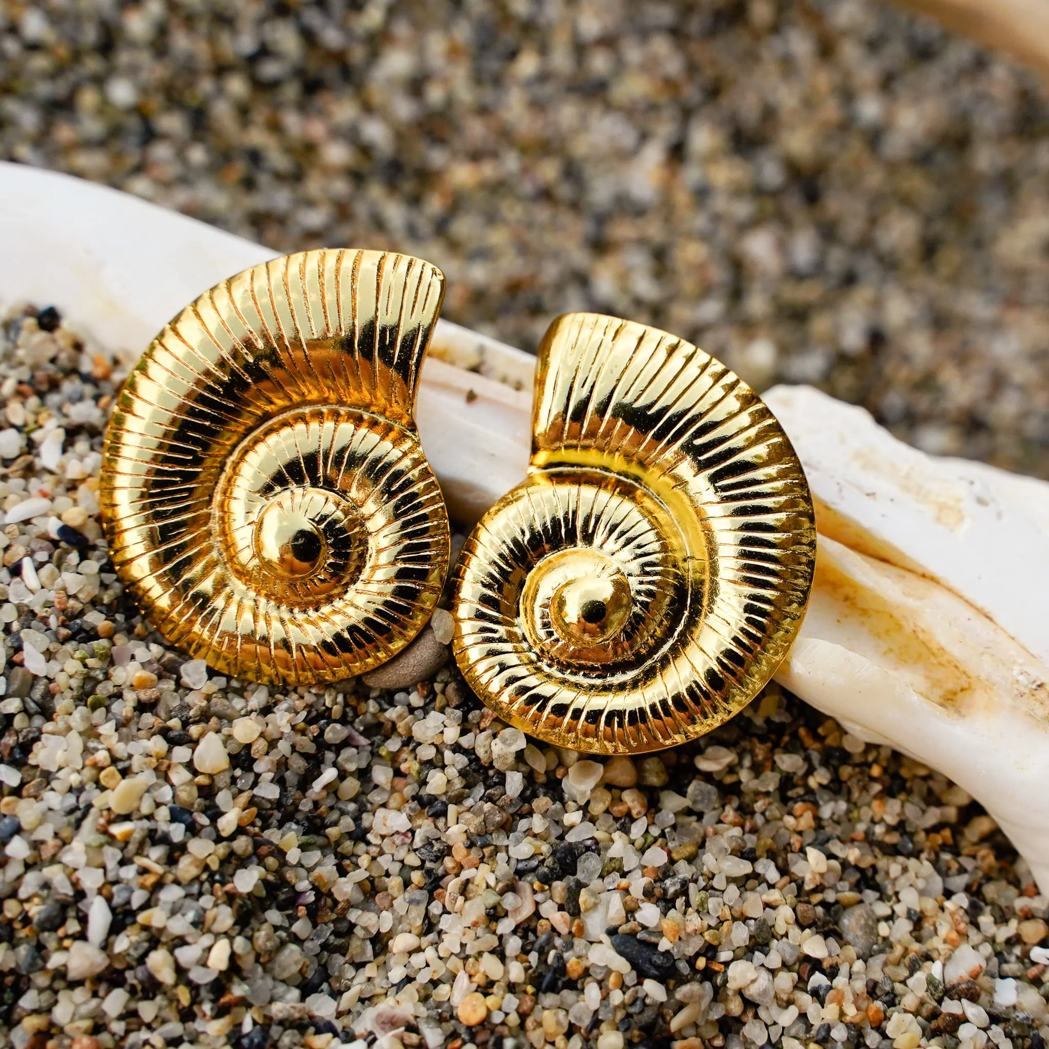 Nautilus Earrings - Image 3