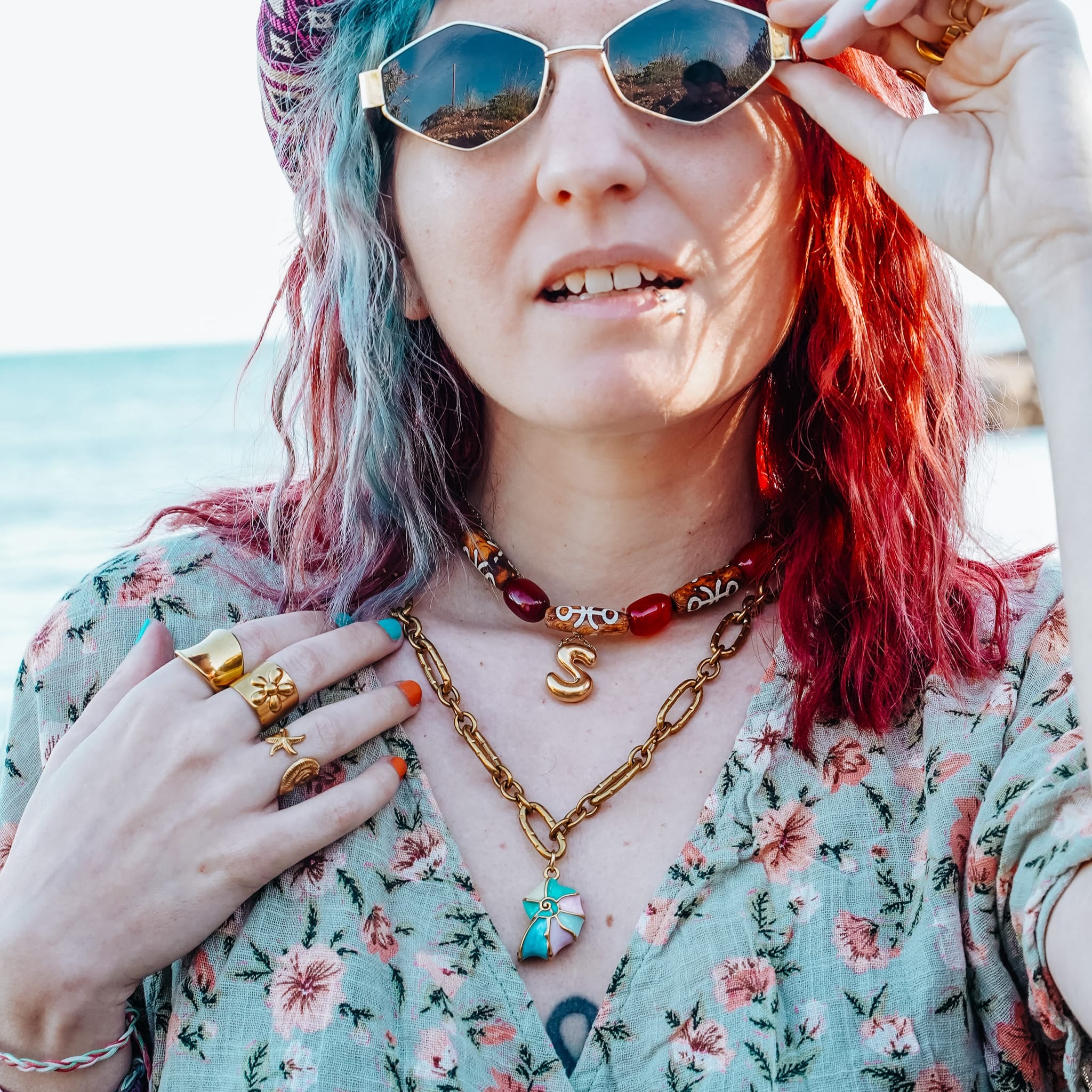 Pastel Shell Necklace - Image 7