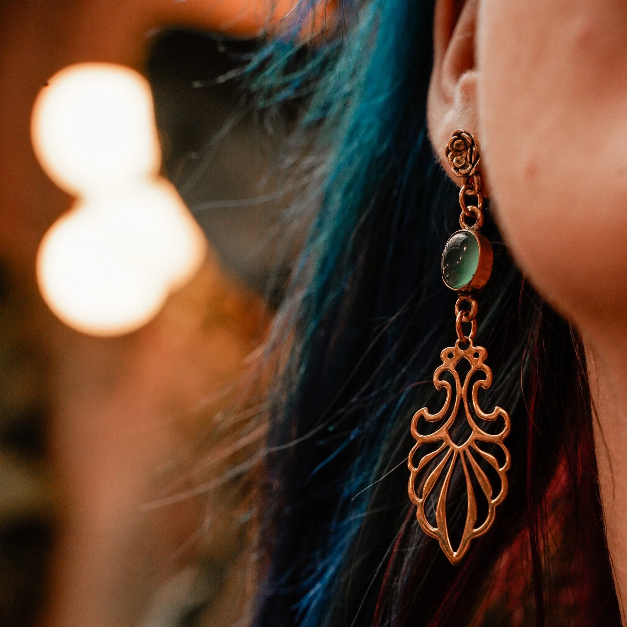 Roots, Flame, Tide & Sky Earrings - Image 2