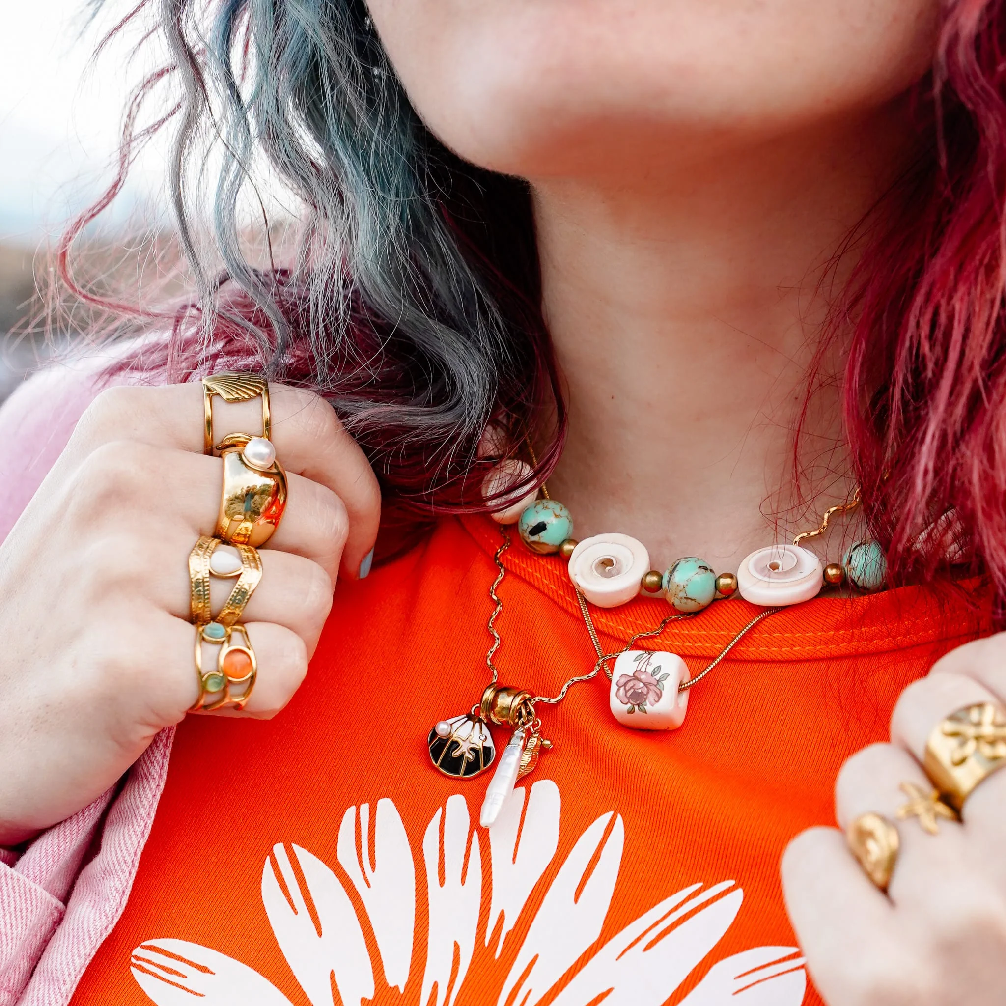 Saltwater Symphony Necklace - Image 3