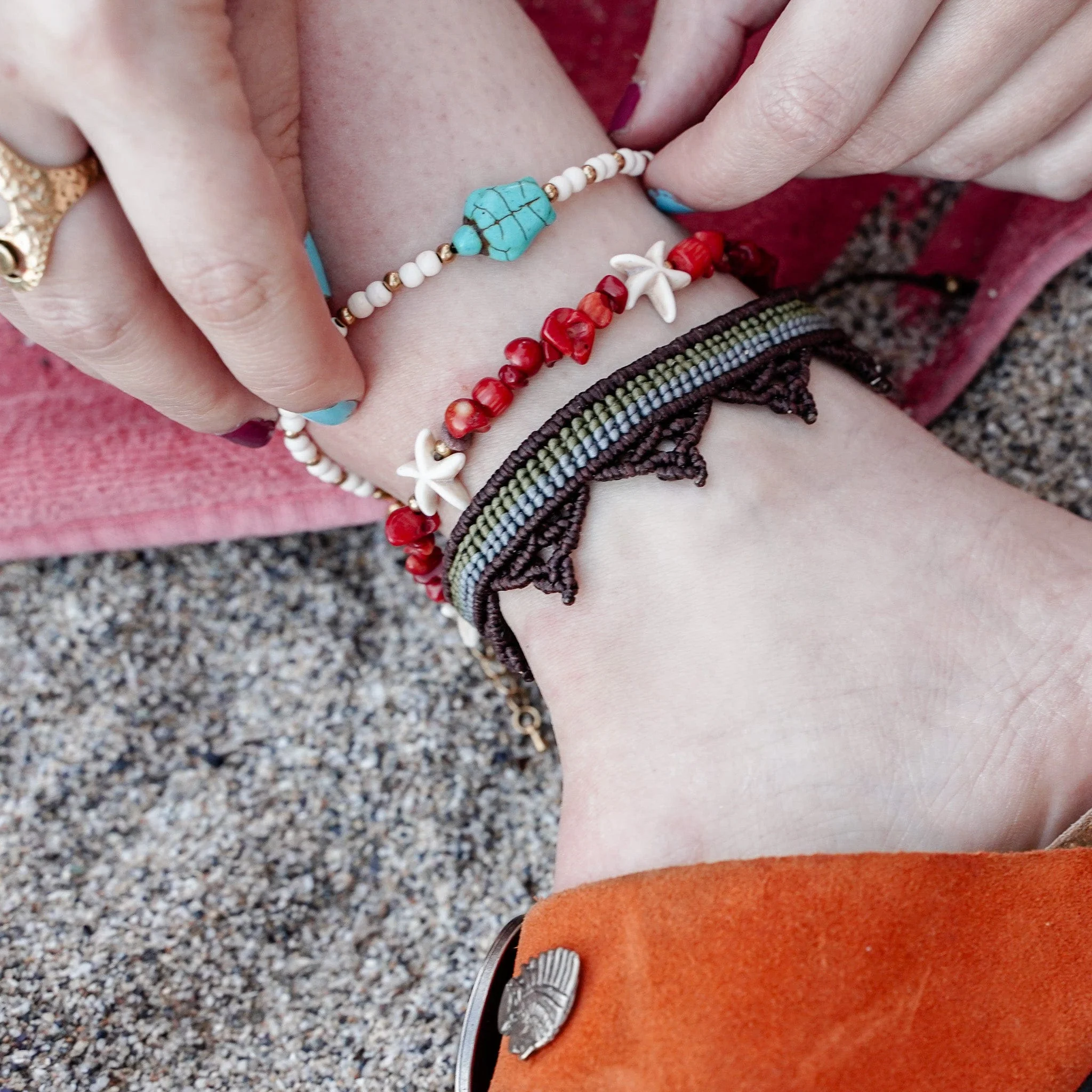 Starfish Steps Anklet - Image 2