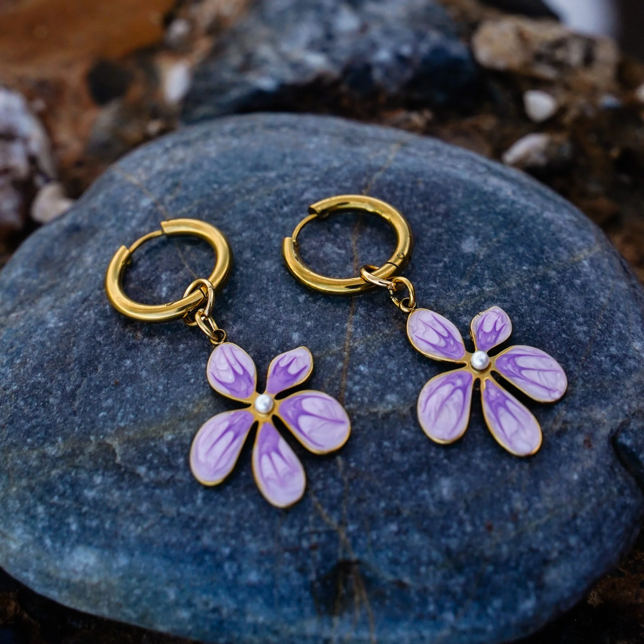 Violet Surf Earrings - Image 5
